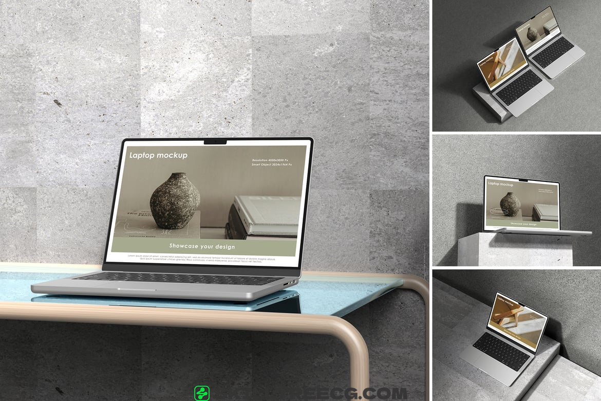 Laptop 14 inch Mockup（597713）-技能树